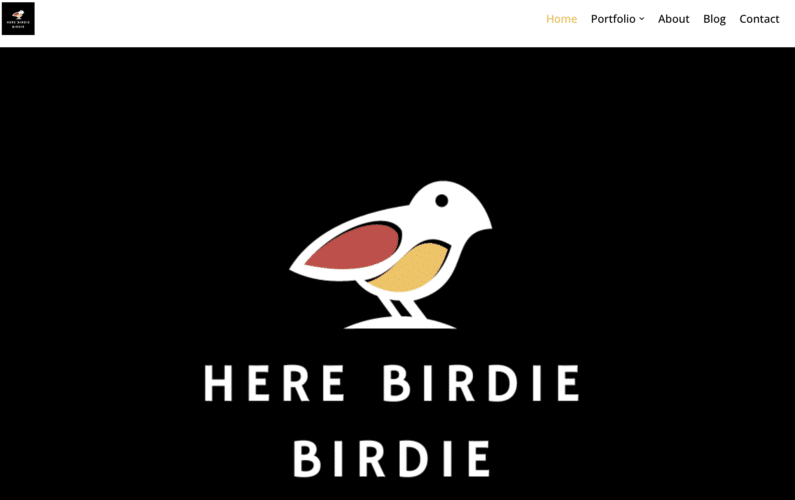 Here Birdie Birdie Website