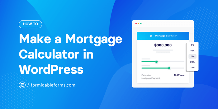 Mortgage Calculator WordPress
