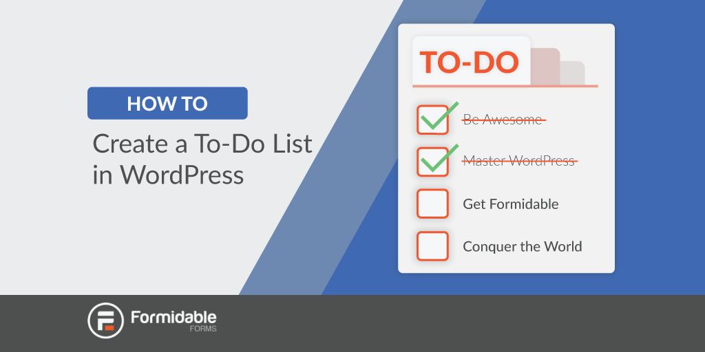 How to Create a To Do List in WordPress [4 Easy Steps!]