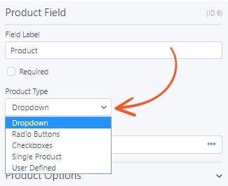 The new product field