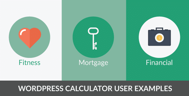 WordPress calculator use examples