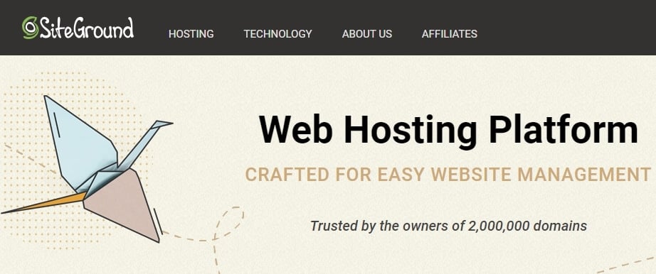 Speed up WordPress with a fast hosting provider like SiteGround