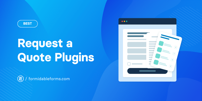 Best WordPress Request a Quote Plugins