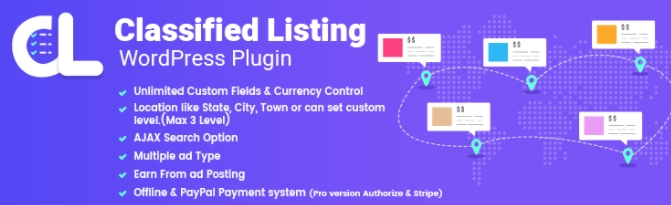 classified listing WordPress plugin