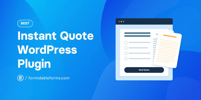 instant quote WordPress plugin