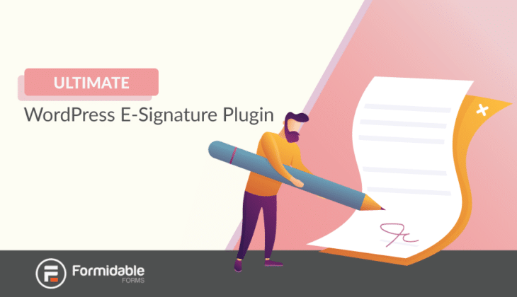 WordPress e-signature plugin