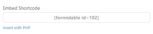 embed shortcode