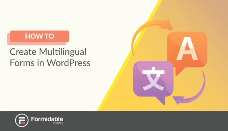 how to create multilingual forms in WordPress