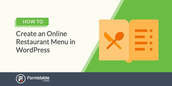 How to Create an Online Restaurant Menu in WordPress