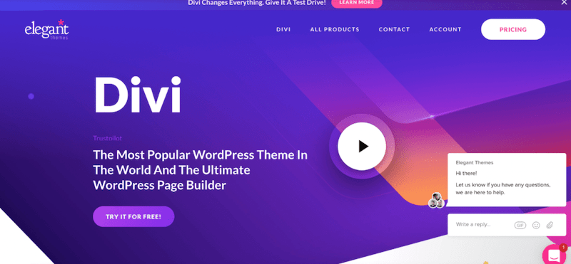Divi WordPress theme