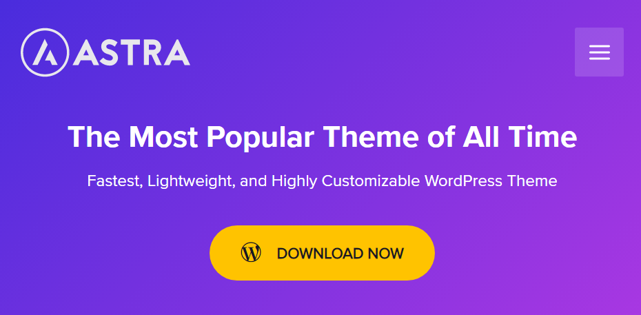 Astra - the best free WordPress theme