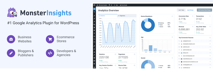 MonsterInsights plugin