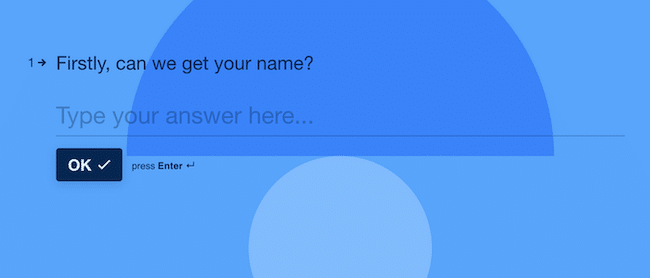 Typeform's conversational format increases conversions