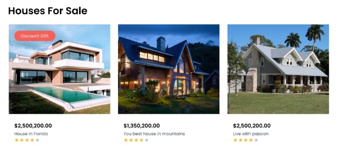 Add infinite scroll to custom content like real estate listings