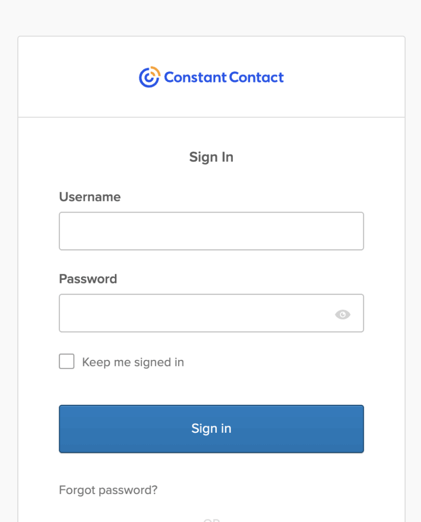 Get your Constant Contact authorization code