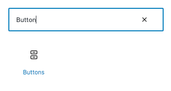 WordPress button block
