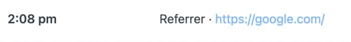 Referral source User Flow