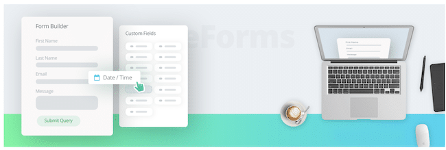 weForms free WordPress plugin banner