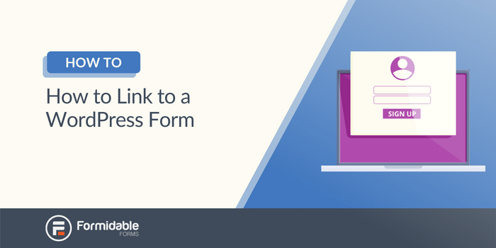 How to Link to a WordPress Form