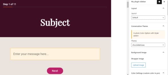 Gravity Form's Typeform alternative builder is easy to use