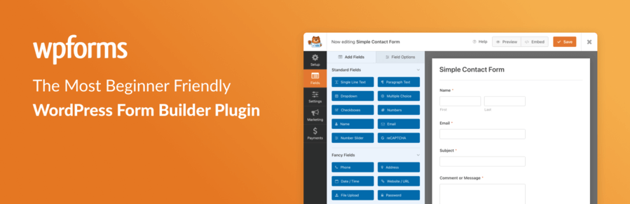 WPForms Banner