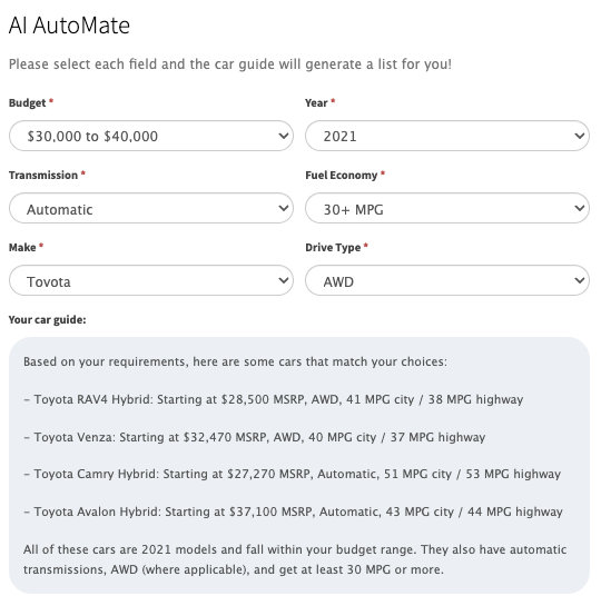 Car finder