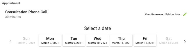 Appointment bookings with Formidable datetime picker