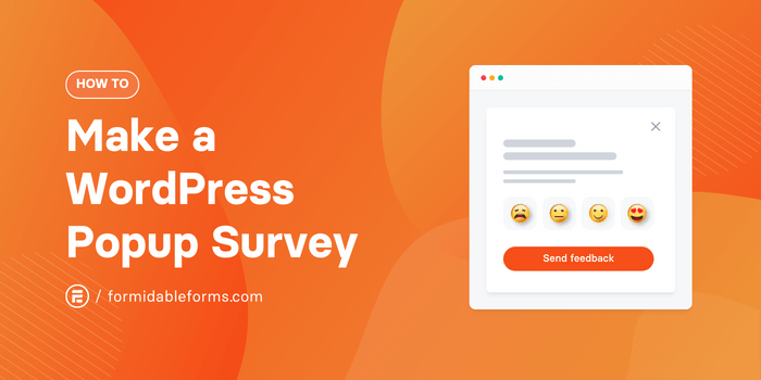 How to create a WordPress popup survey