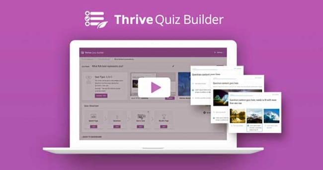 Thrive Quiz Builder plugin banner