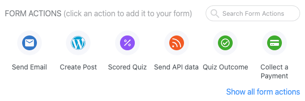 WordPress quiz scoring options