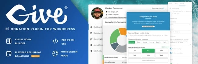 GiveWP WordPress plugin for donations