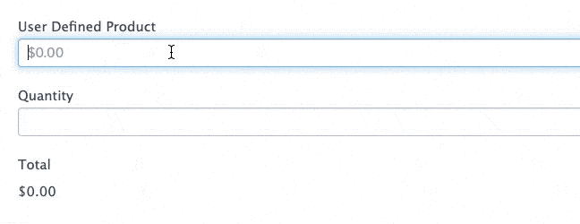 Automatic field calculations for eCommerce sites.