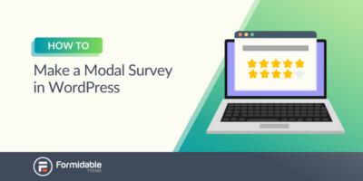 How to make a modal survey in WordPress
