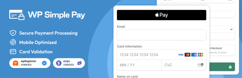WP Simple Pay banner