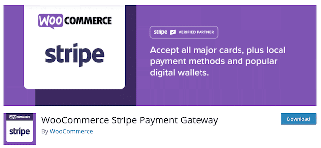 WooCommerce Stripe Payment Gateway plugin