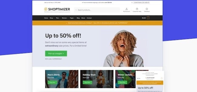 Shoptimizer theme