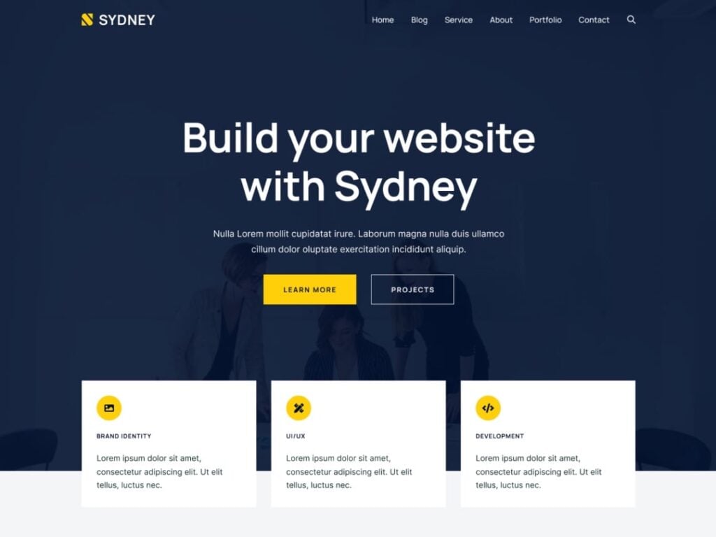 Sydney WordPress theme for WooCommerce