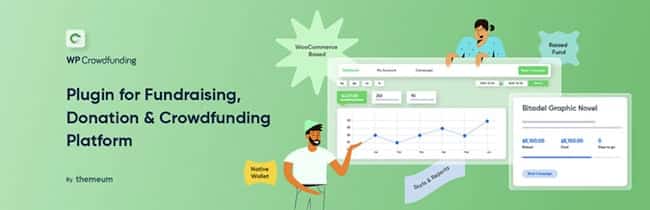 WP Crowdfunding WordPress plugin banner