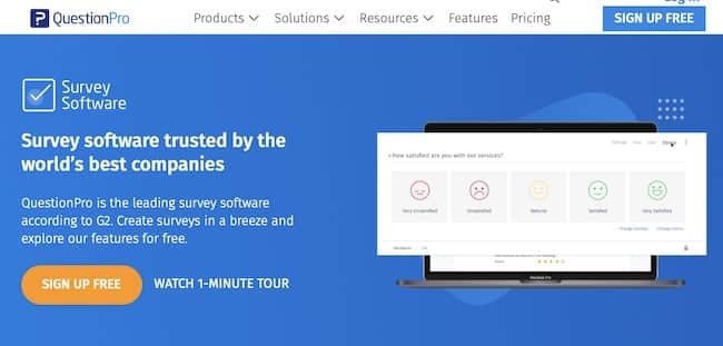 QuestionPro survey software