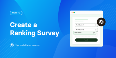 How To Create a Ranking Survey