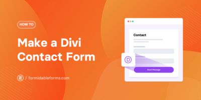 How To Make a Divi Contact Form