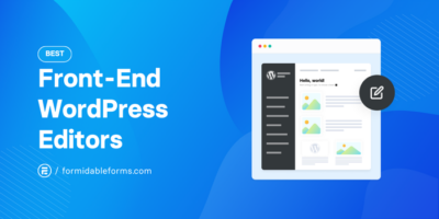 Best Front-End WordPress Editors