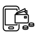 Digital wallet icon