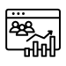 Visitor retention icon