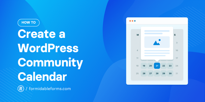 How To Create a WordPress Community Calendar [No Code Required]
