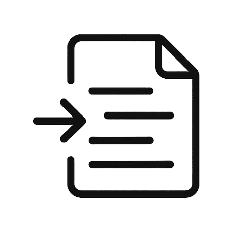 Jump to page icon