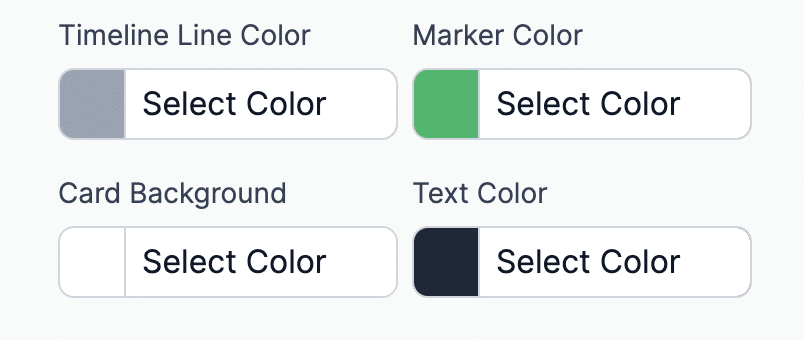 Custom Event Markers and Color Controls