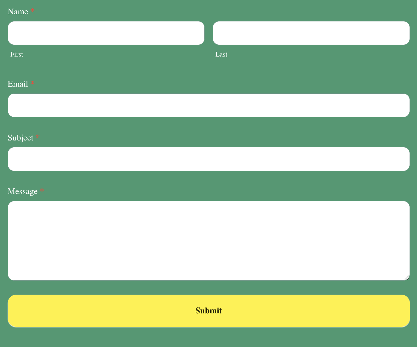 Citrus Modern Styling Template