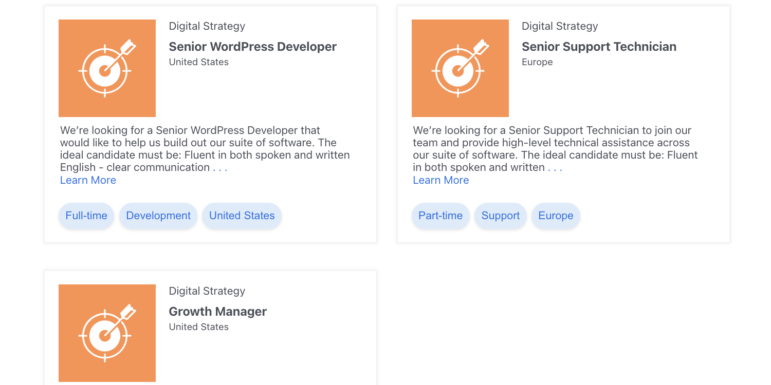 Job Board Template