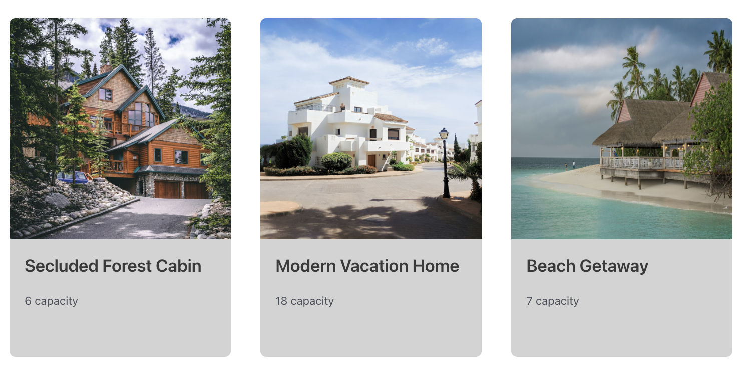 Multi-Property Booking System Template